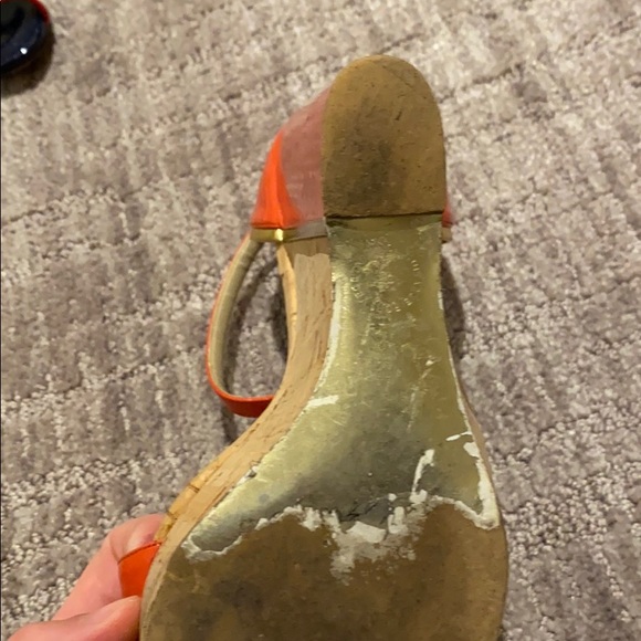 Stella Mcartney Patent and Cork Wedges - Picture 3 of 3